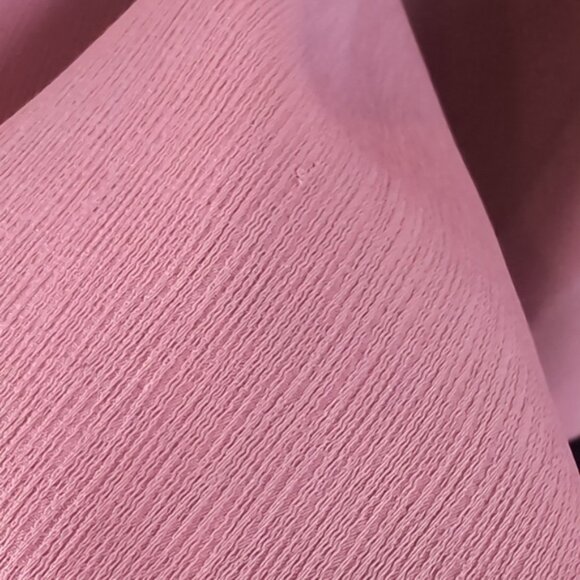 C/Meo Collective Dusty Rose Oblivion Top Halter Flare Sleeve Peplum Ruffle Pink - Picture 11 of 16